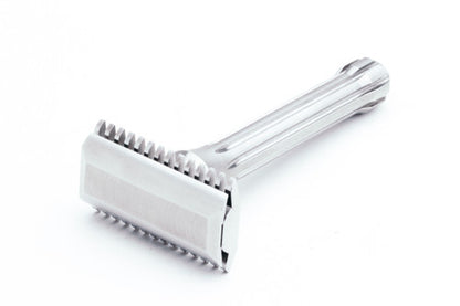 Blackland Blackbird Open Comb Stainless Steel DE Safety Razor - 85mm