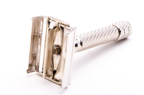 1930's Gillette British Aristocrat #21 Safety Razor | Rhodium Revamp