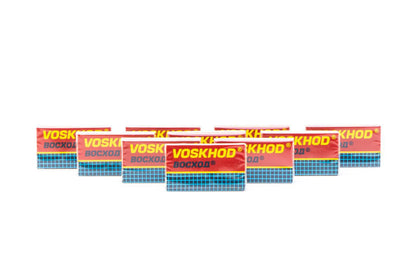 Voskhod Teflon Coated Double Edge (DE) Blades