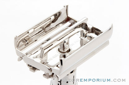 1976 W3 Gillette Super 109 Adjustable DE Safety Razor | Rhodium Revamp