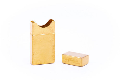1920's Vintage Gillette Blade Bank | 24K Gold Revamp