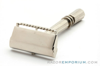 1930's Gem Micromatic TTO Single Edge Single Edge Clog Pruf  Safety Razor