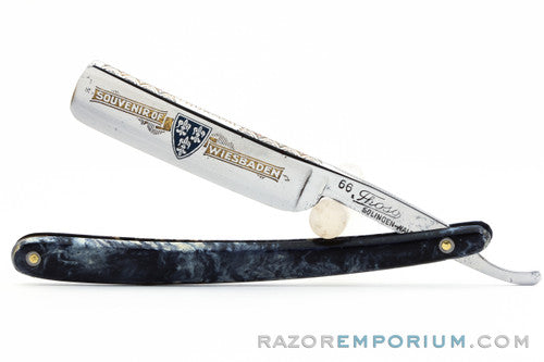5/8" Fhoso #66 Complete 7 Day Hollow Grind Straight Razor Set | Solingen Wald Germany