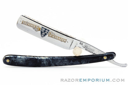 5/8" Fhoso #66 Complete 7 Day Hollow Grind Straight Razor Set | Solingen Wald Germany