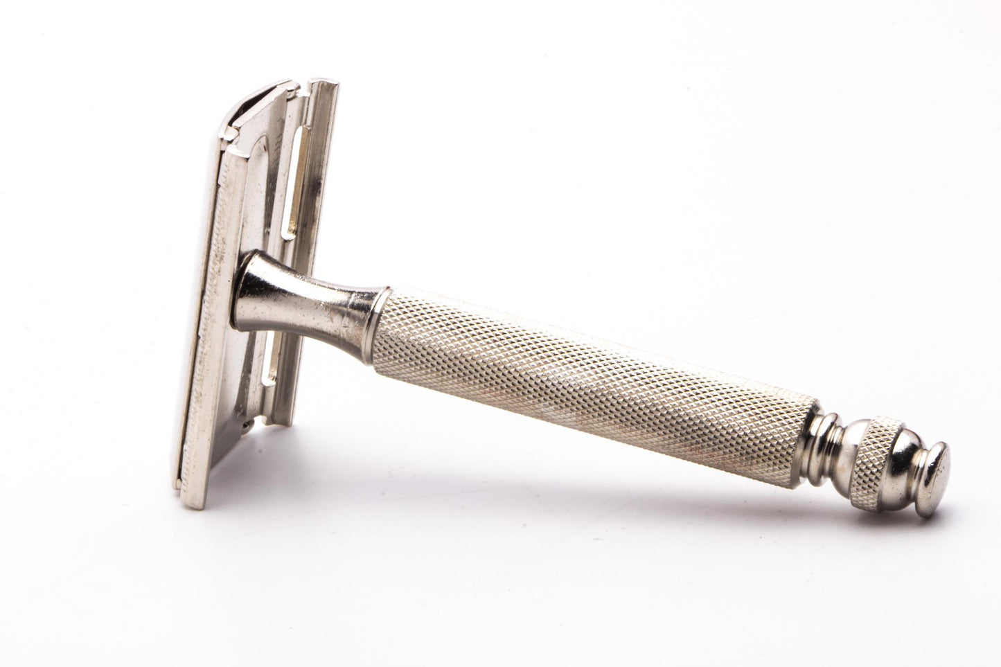 1966 L1 Gillette Ball End Tech Double Edge Safety Razor Set | Original Condition
