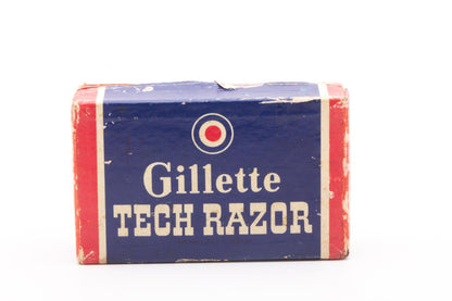 1939-47 Gillette Ball End Tech DE Safety Razor Set | Original Condition