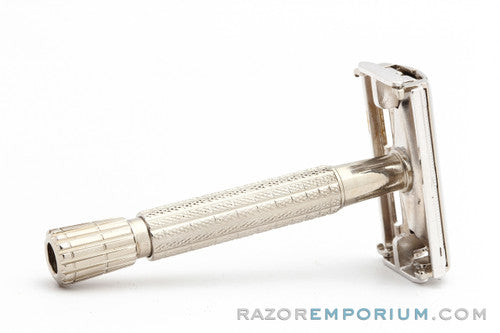 1940's Gillette Flare Tip Regular British Rocket DE Razor - Good