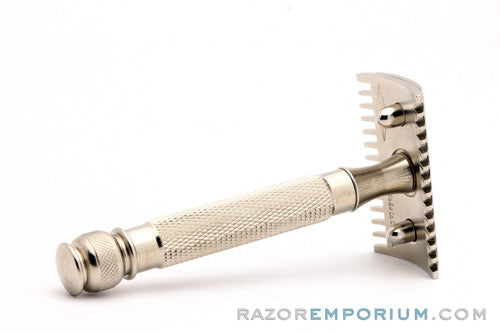 1920's Gillette Old Type Ball End Replica Handle Double Edge Safety Razor | Made in Canada