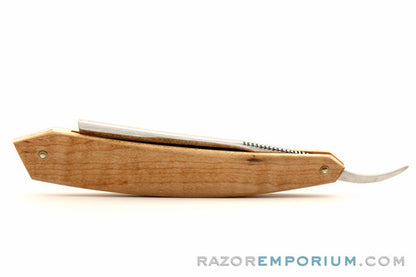 15/16" Williams Hand Made Straight Razor w/ Cocobello Wood