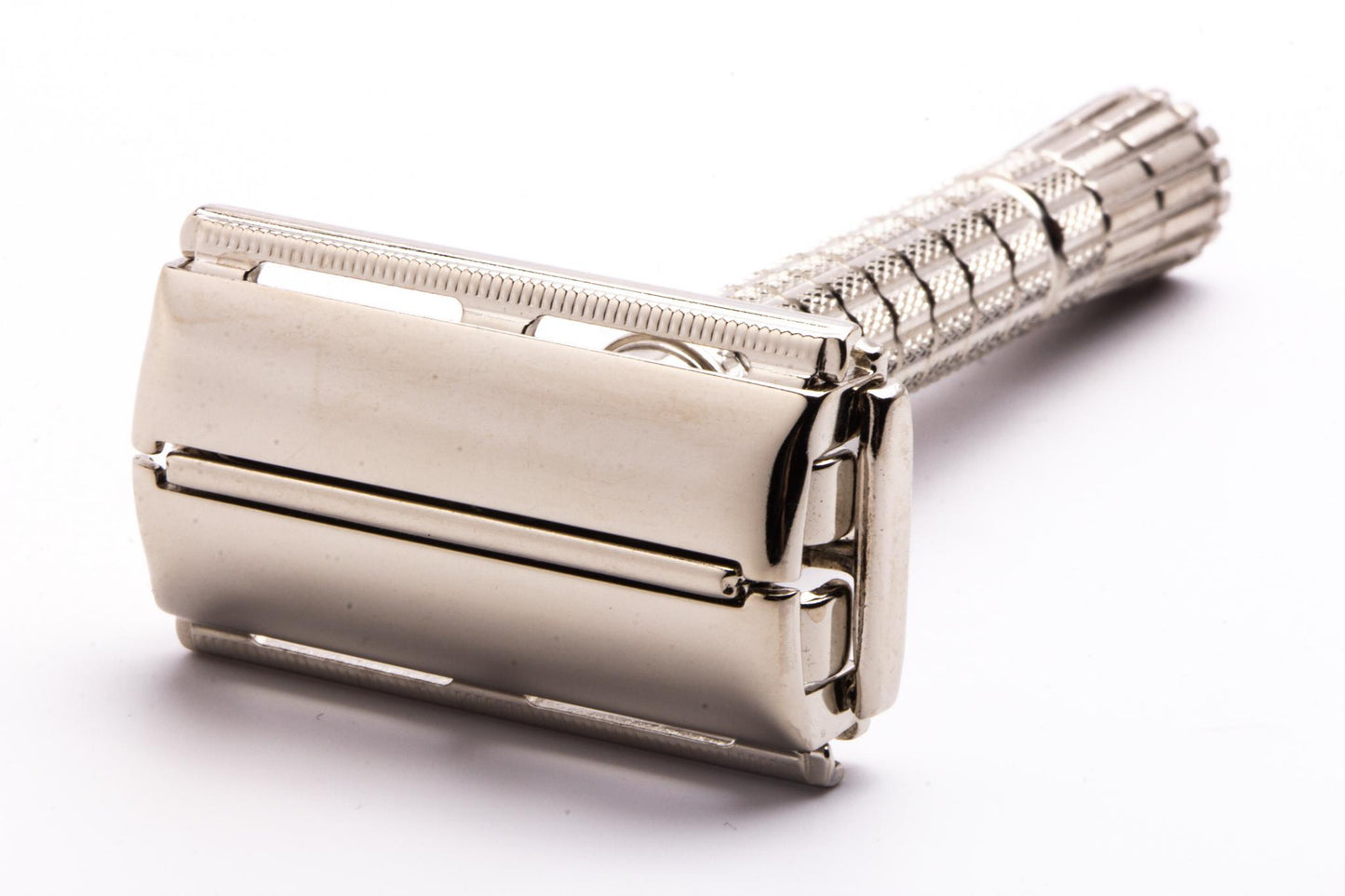 1954 Z3 Gillette Flare Tip TTO Super Speed Double Edge Safety Razor | Factory Nickel Revamp
