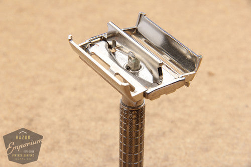 Gillette 1960 Flair Tip Super Speed DE Safety Razor - F3