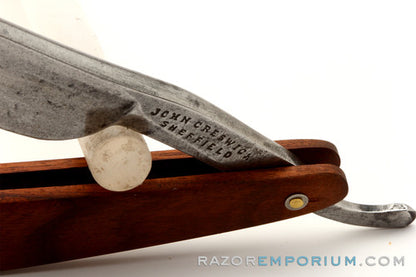 6/8" John Creswick Straight Razor w/ Cocobello Wood | Sheffield, England