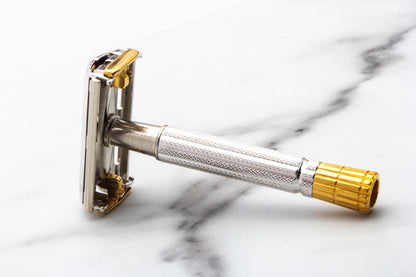 1958 D2 Gillette TV Special Super Speed Safety Razor | Prospector Edition