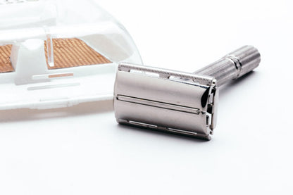 1963 I1 Gillette Slim Adjustable DE Safety Razor Set | Original Condition
