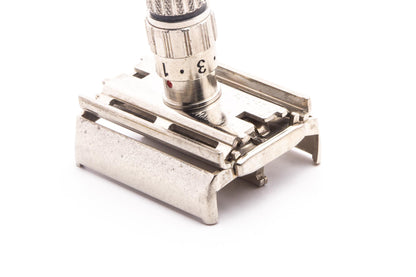 1958 D1 Gillette Red Dot Fatboy Adjustable DE Safety Razor | Original Condition