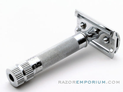 Merkur 34C HD Chrome Plated DE Safety Razor  - Refurbished