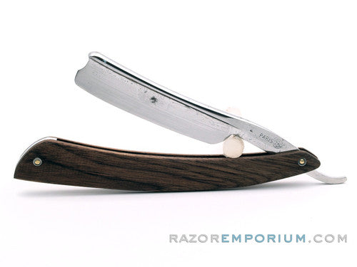 5/8" Vintage Frameback Straight Razor w/ Cocobello Wood | Paris