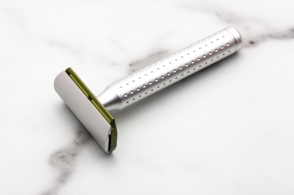 Parker | AeroShave Short Handle Aluminum Double Edge Safety Razor