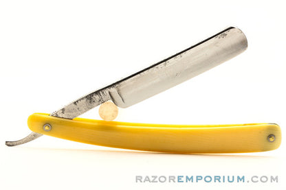5/8"  R. Marchand "Nostradamus" Straight Razor w/ Original Scales | Paris