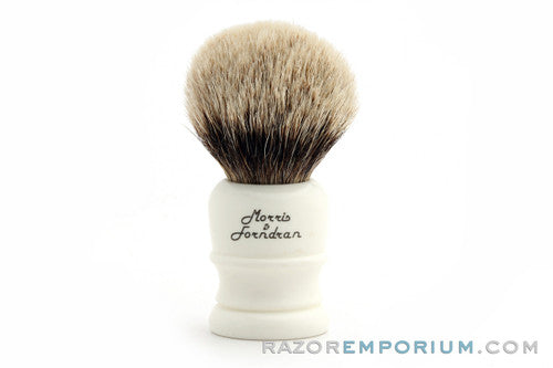 Morris & Forndran 26mm Finest Badger Shave Brush - Pre-Owned