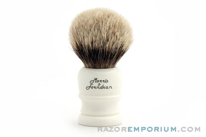 Morris & Forndran 26mm Finest Badger Shave Brush - Pre-Owned