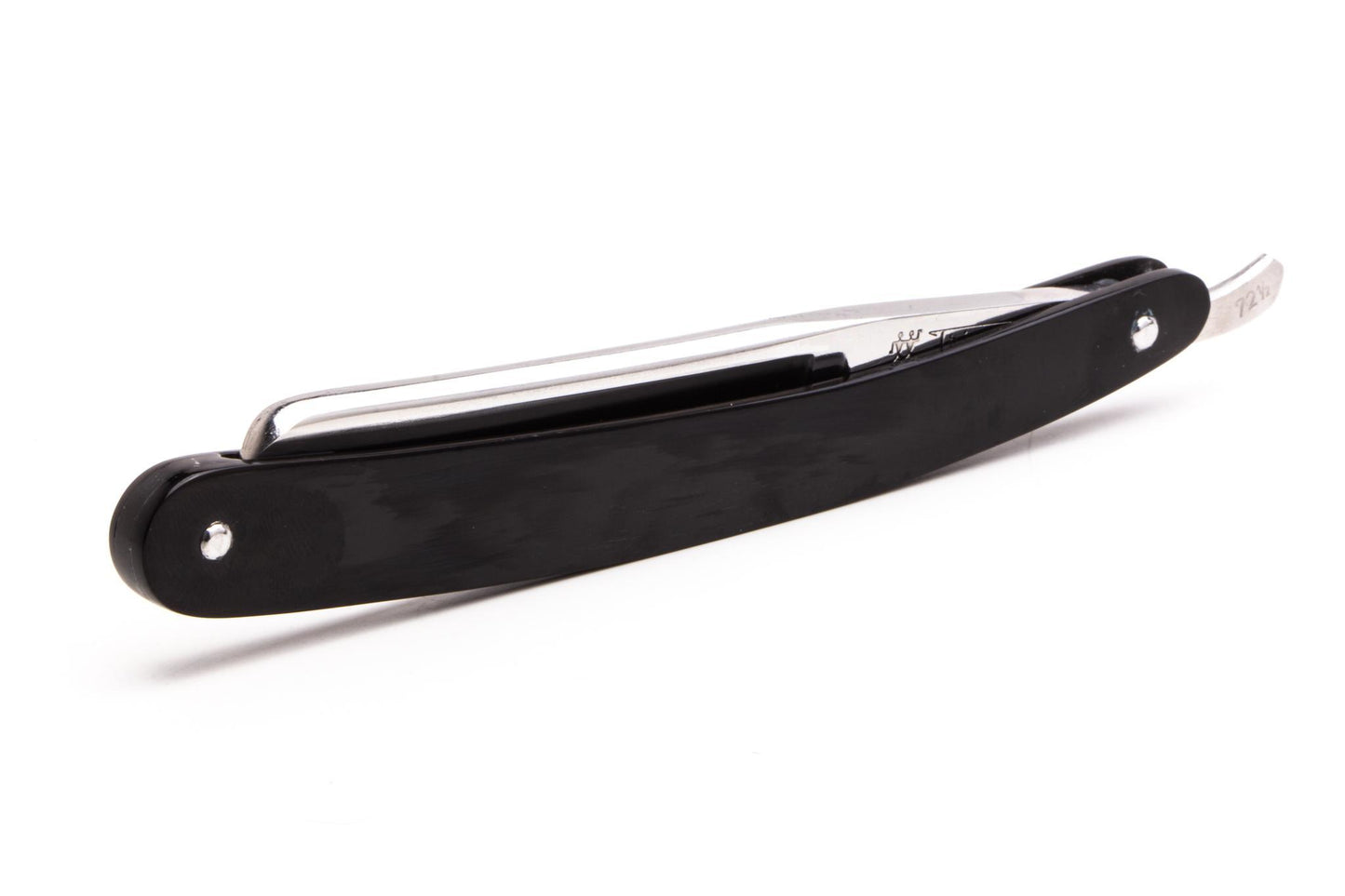 6/8" J.A Henckles Friodur Inox Stainless Steel Straight Razor | Horn Scales