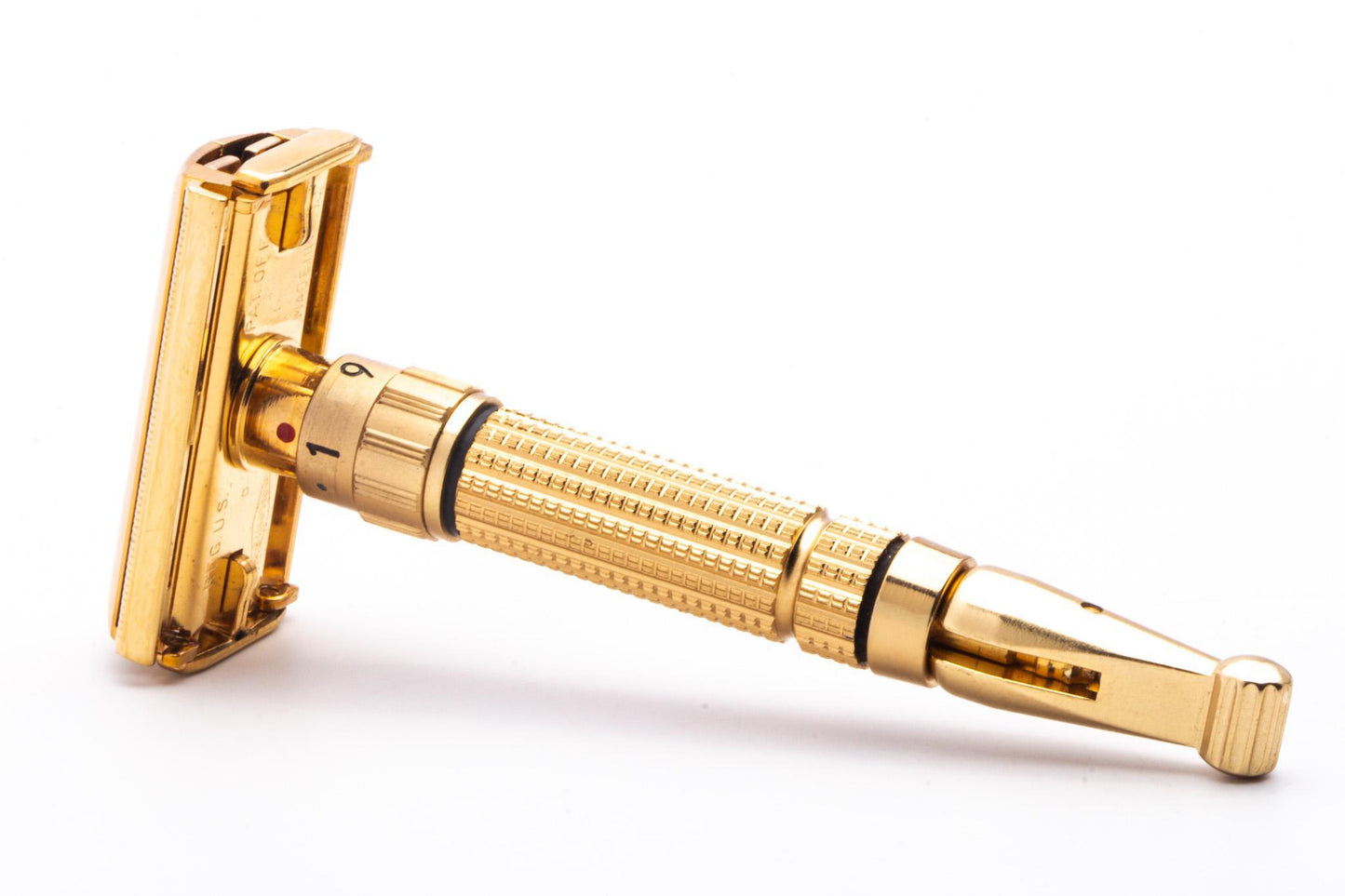 1958 D1 Gillette Toggle Adjustable Double Edge Safety Razor Set | Original Condition