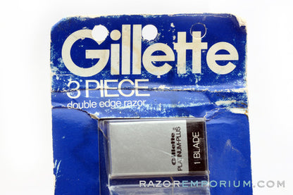 1973 Gillette Spiral Ball End Tech Razor NOS