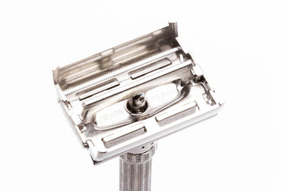 1963 Gillette Slim Adjustable Double Edge Safety Razor Original Case I3
