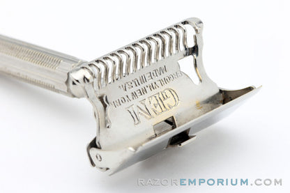1930's Gem 1912 Damaskeene Style Single Edge Safety Razor Set