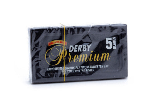 Derby Premium Platinum Double Edge (DE) Razor Blades
