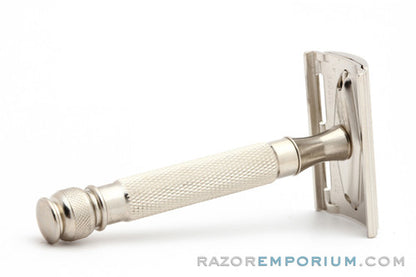 1953 Gillette Tech and Ball End Replica Handle Double Edge Safety Razor