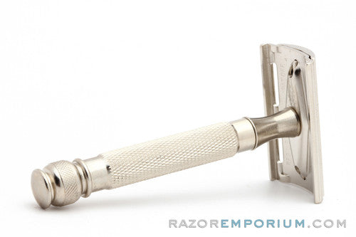 1953 Gillette Tech and Ball End Replica Handle Double Edge Safety Razor
