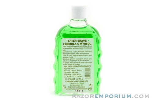 Myrsol Formula C Aftershave Splash