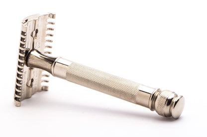 1930's Gillette New Goodwill Double Edge Safety Razor Set | Factory Nickel Revamp