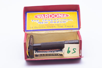 1900's Wardonia Double Edge Bakelite Safety Razor Set | Original Condition