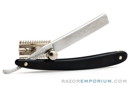 5/8" Diamondine Hollow Ground Straight Razor with Original Scales