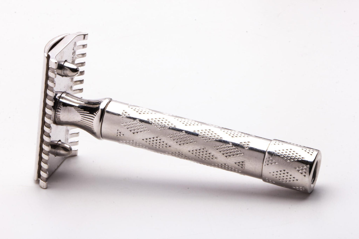 1921 Gillette New Standard Richwood Double Edge Safety Razor | Rhodium Revamp