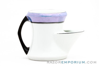 Peacocks Ceramic Shaving Scuttle