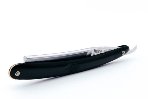 5/8" H. Boker & Co "RED INJUN" No. 101 Square Point Straight Razor Solingen, Germany
