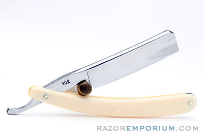 13/16'' Buffalo 102 Straight Razor | Hollow Ground Round Point | France