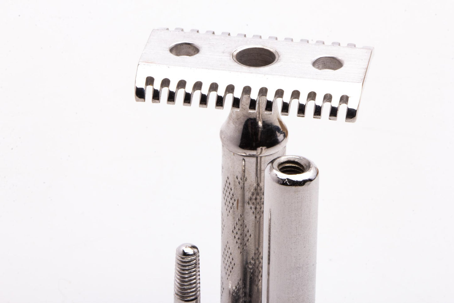 1922 Gillette New Improved Aristocrat Set in Original Faux Ivory Case | Rhodium Revamp