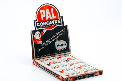 Pal Concavex Double Edge Safety Razor Blades - New Old Stock