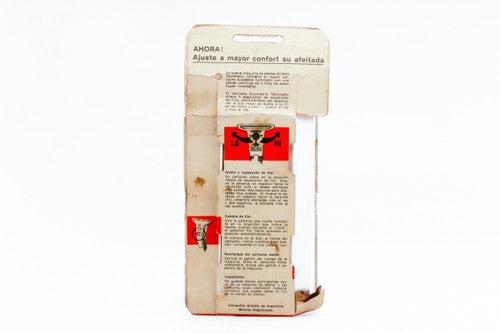 1970's Gillette Techmatic Band Safety Razor NOS - Argentina