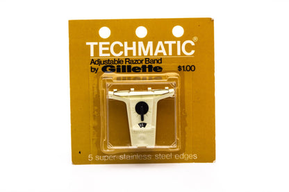 New Old Stock | Gillette Techmatic Adjustable Band With 5 Edges