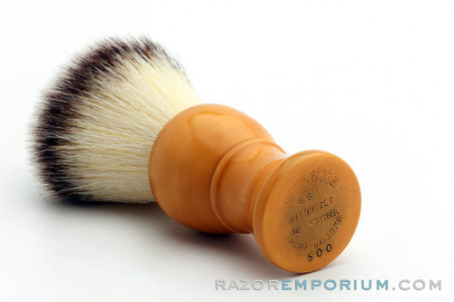 Made Rite 500 Vintage Shave Brush Synthetic Revamp