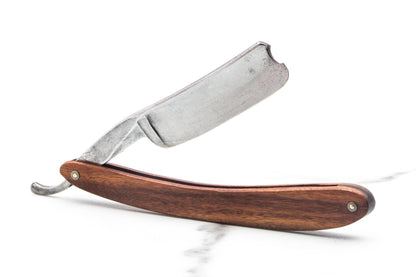 7/8" Vintage Restored Wade & Butcher "The Celebrated" Straight Razor With Wood Scales