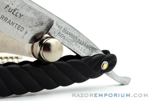 5/8" The Diamond Razor Co Extra Hollow Ground Straight Razor | Boston, Mass.