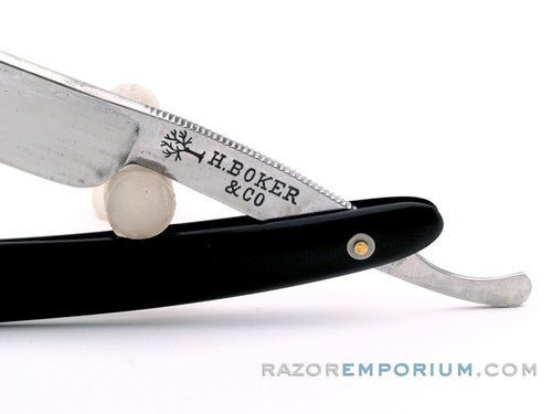 5/8" H. Boker Square Point Straight Razor   | Made in Germany
