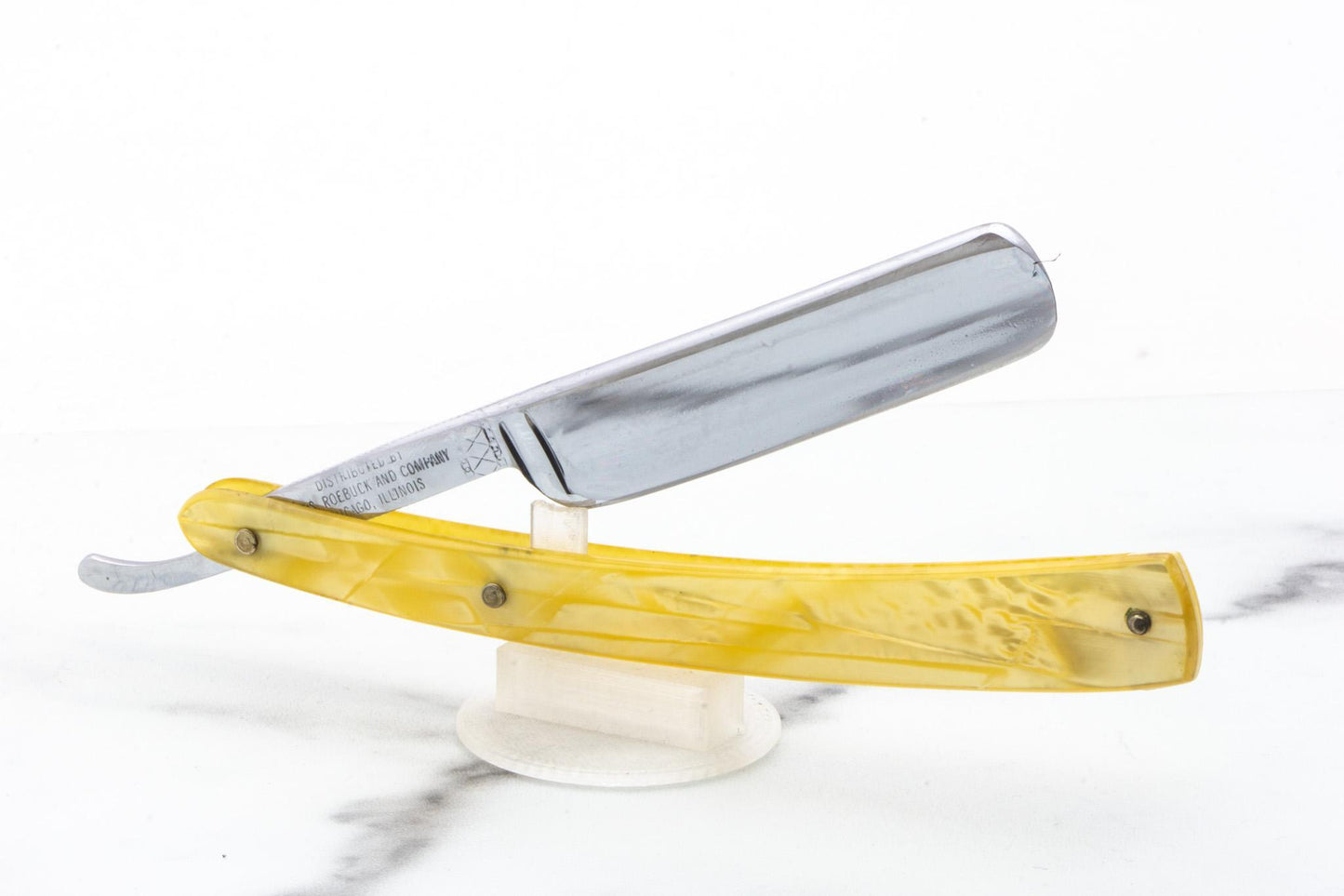 5/8" Vintage Restored F. Koeller & Co Sta-Sharp Straight Razor Set